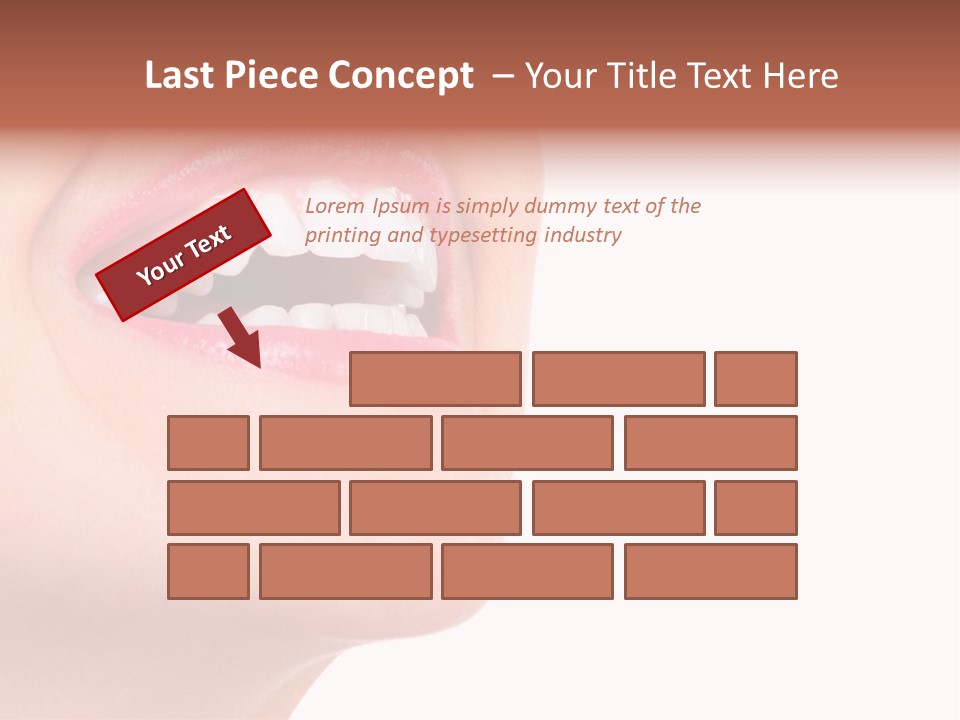 Lady Girl Background PowerPoint Template