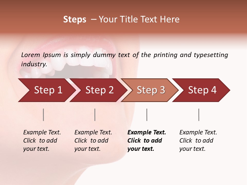 Lady Girl Background PowerPoint Template