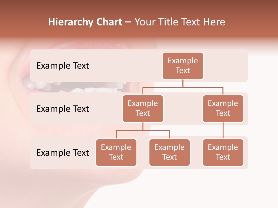 Lady Girl Background PowerPoint Template