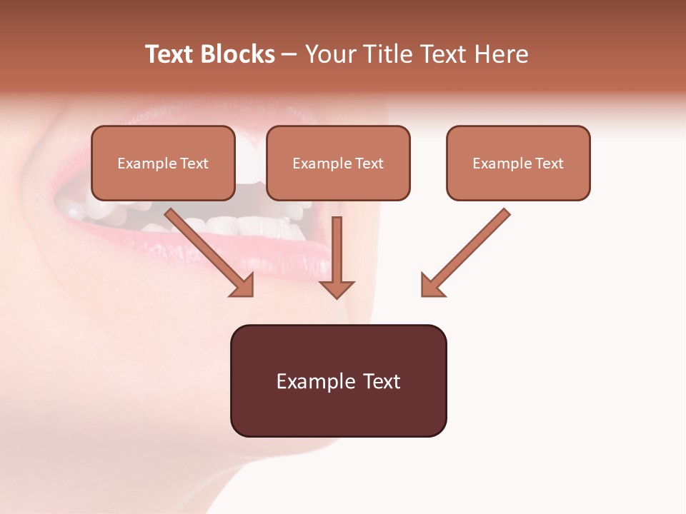 Lady Girl Background PowerPoint Template