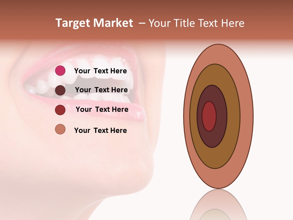 Lady Girl Background PowerPoint Template