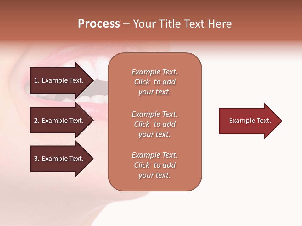 Lady Girl Background PowerPoint Template