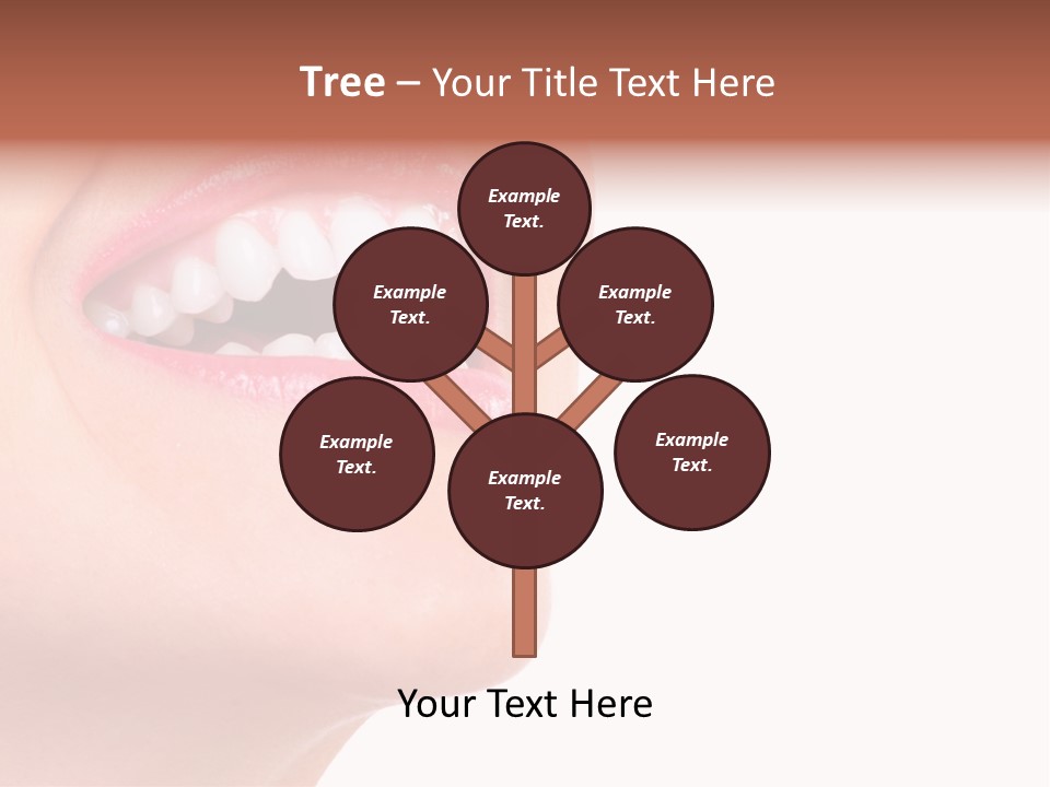 Lady Girl Background PowerPoint Template