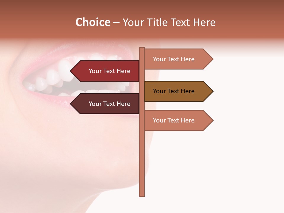 Lady Girl Background PowerPoint Template