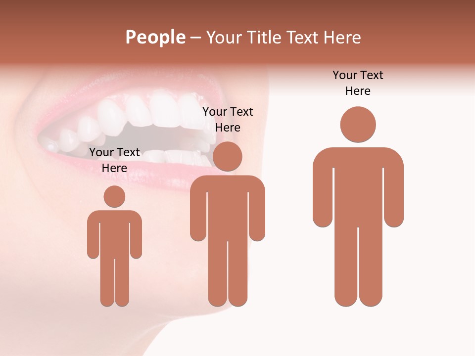 Lady Girl Background PowerPoint Template