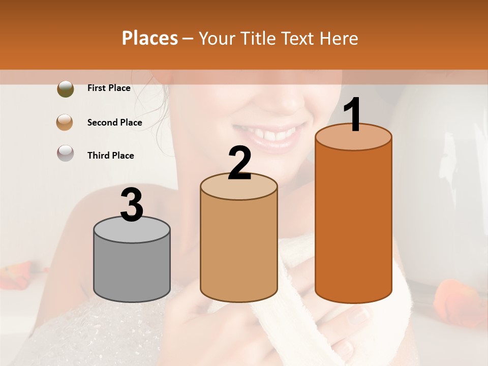 Orange Blond Nice PowerPoint Template