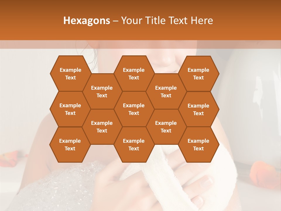 Orange Blond Nice PowerPoint Template