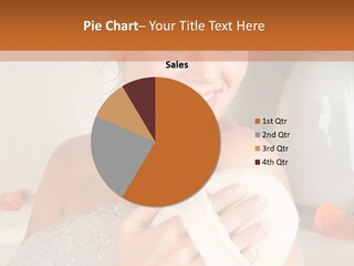 Orange Blond Nice PowerPoint Template