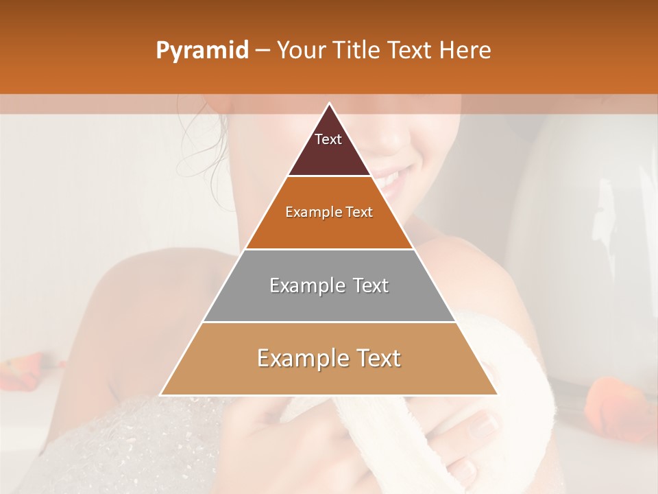 Orange Blond Nice PowerPoint Template