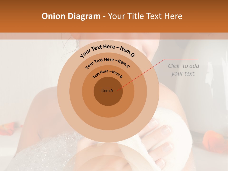 Orange Blond Nice PowerPoint Template