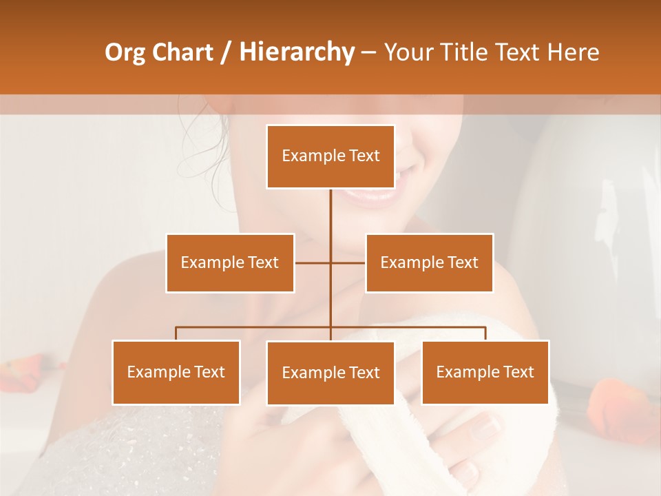 Orange Blond Nice PowerPoint Template