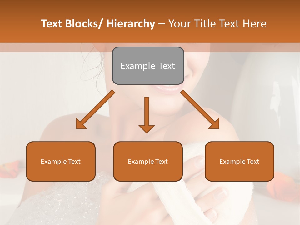 Orange Blond Nice PowerPoint Template