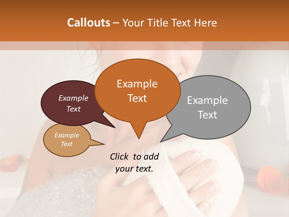 Orange Blond Nice PowerPoint Template