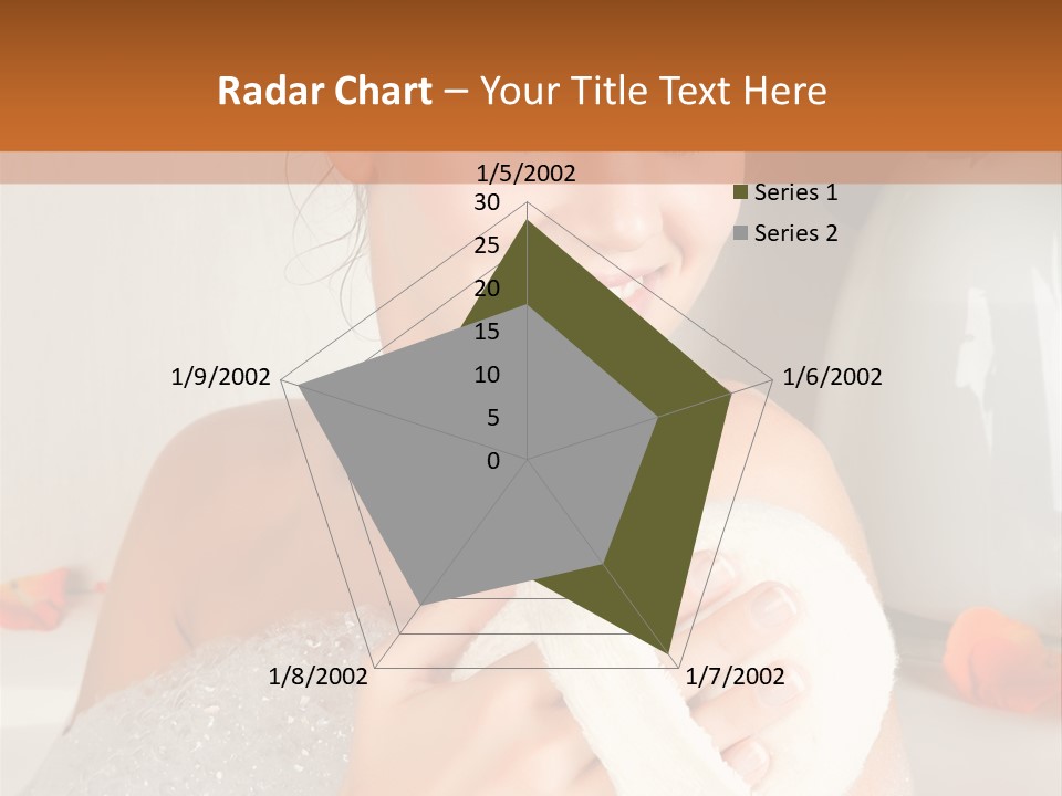 Orange Blond Nice PowerPoint Template