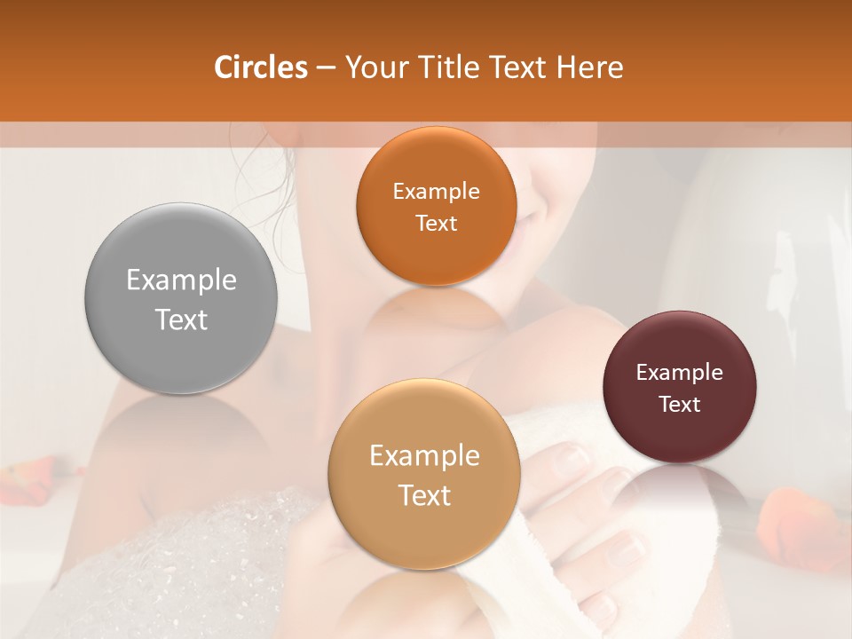 Orange Blond Nice PowerPoint Template