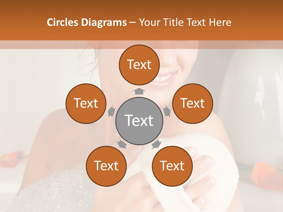 Orange Blond Nice PowerPoint Template