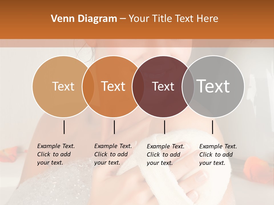 Orange Blond Nice PowerPoint Template