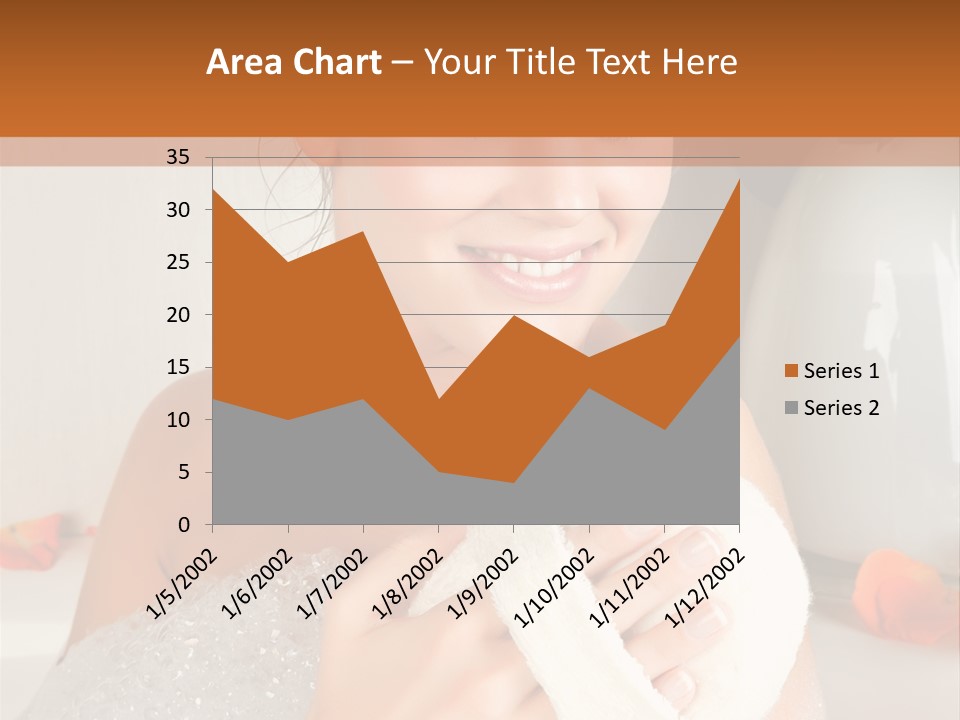 Orange Blond Nice PowerPoint Template