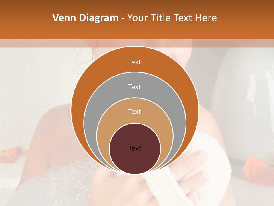 Orange Blond Nice PowerPoint Template