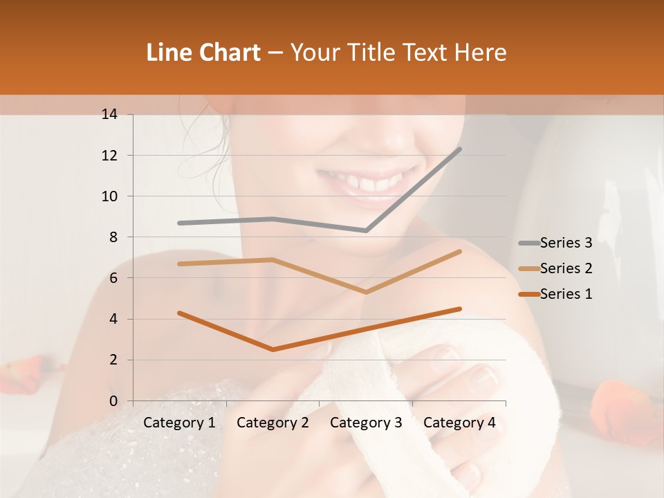 Orange Blond Nice PowerPoint Template