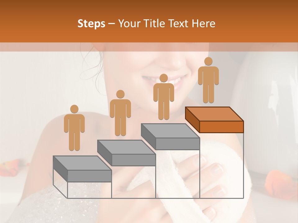 Orange Blond Nice PowerPoint Template