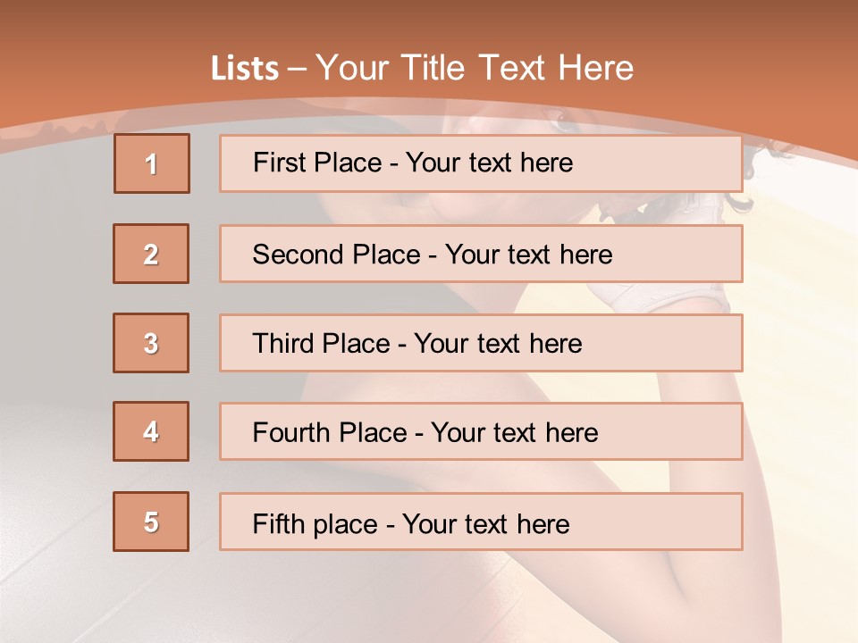 Lifestyle Girl Only PowerPoint Template