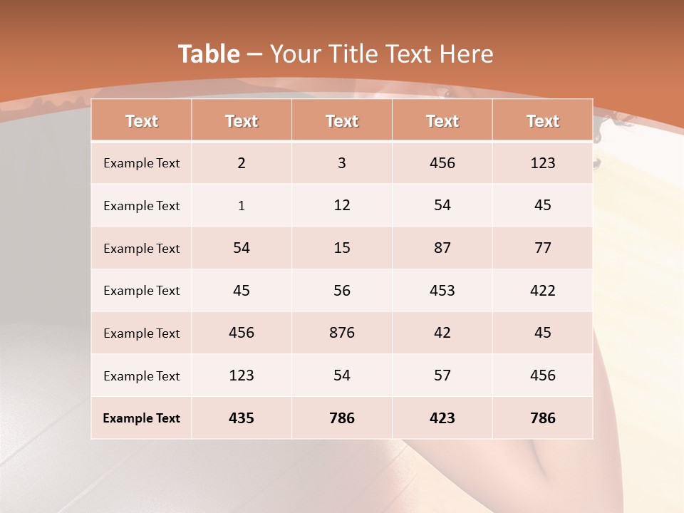 Lifestyle Girl Only PowerPoint Template