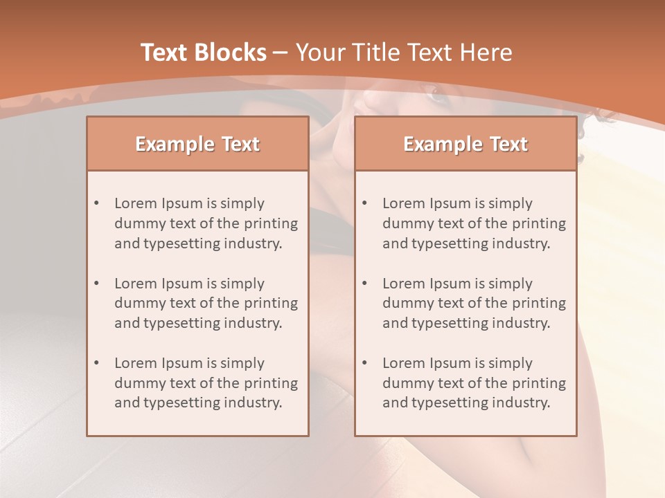 Lifestyle Girl Only PowerPoint Template