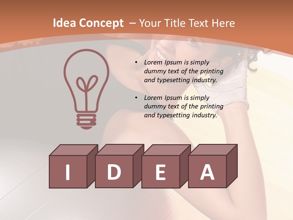 Lifestyle Girl Only PowerPoint Template