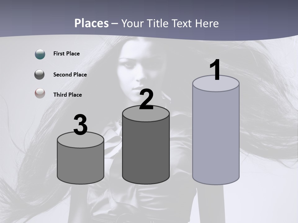 Sensuality Stylish Move PowerPoint Template