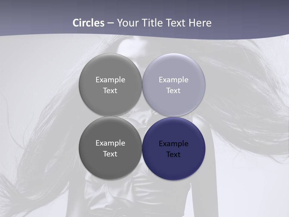 Sensuality Stylish Move PowerPoint Template