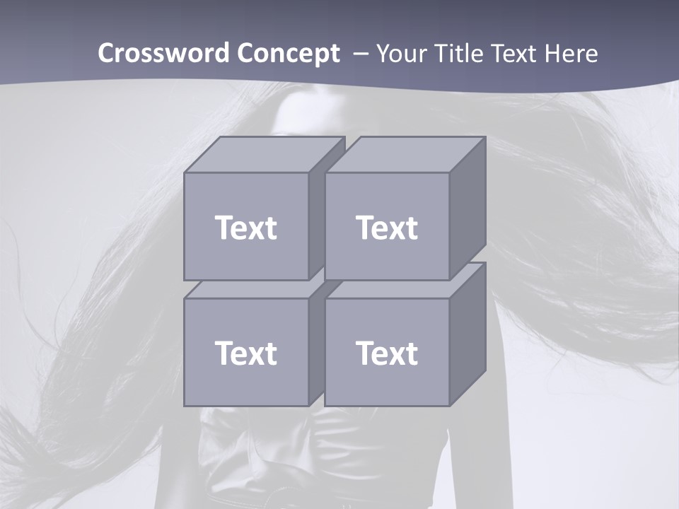 Sensuality Stylish Move PowerPoint Template