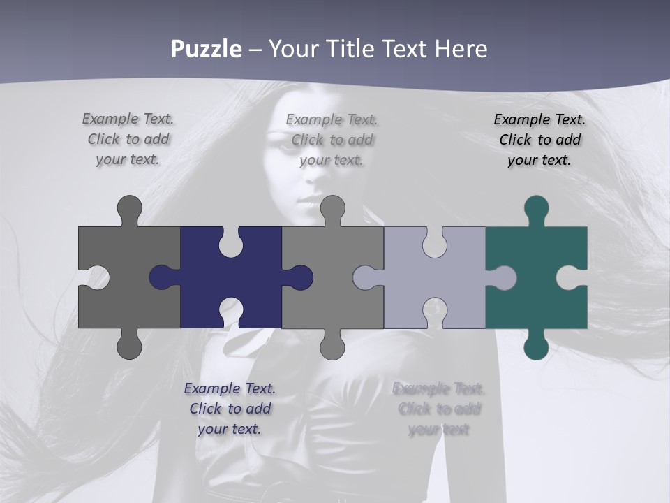 Sensuality Stylish Move PowerPoint Template