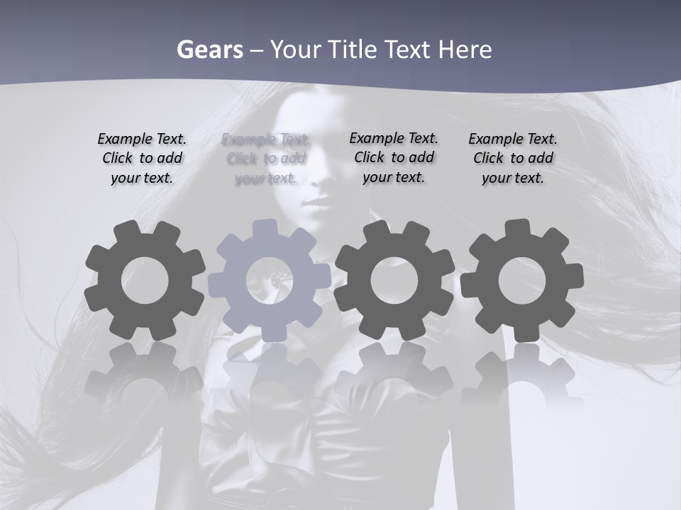 Sensuality Stylish Move PowerPoint Template