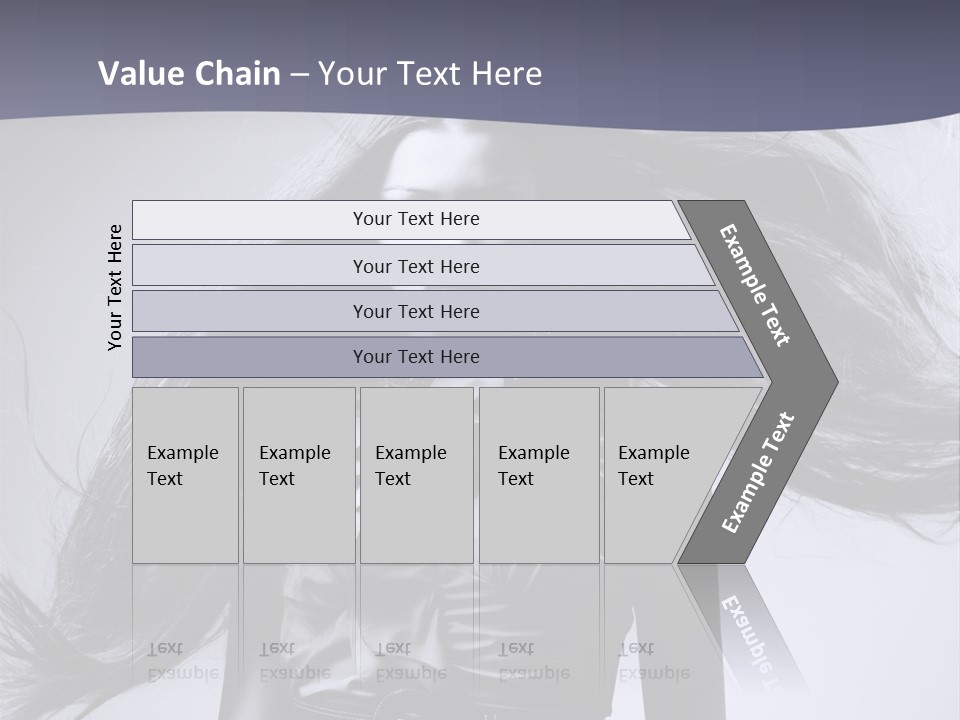 Sensuality Stylish Move PowerPoint Template