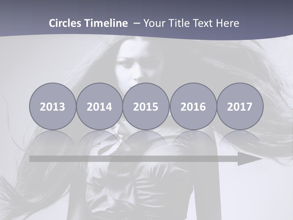 Sensuality Stylish Move PowerPoint Template