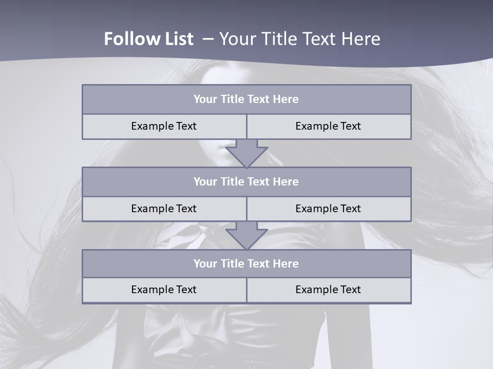 Sensuality Stylish Move PowerPoint Template
