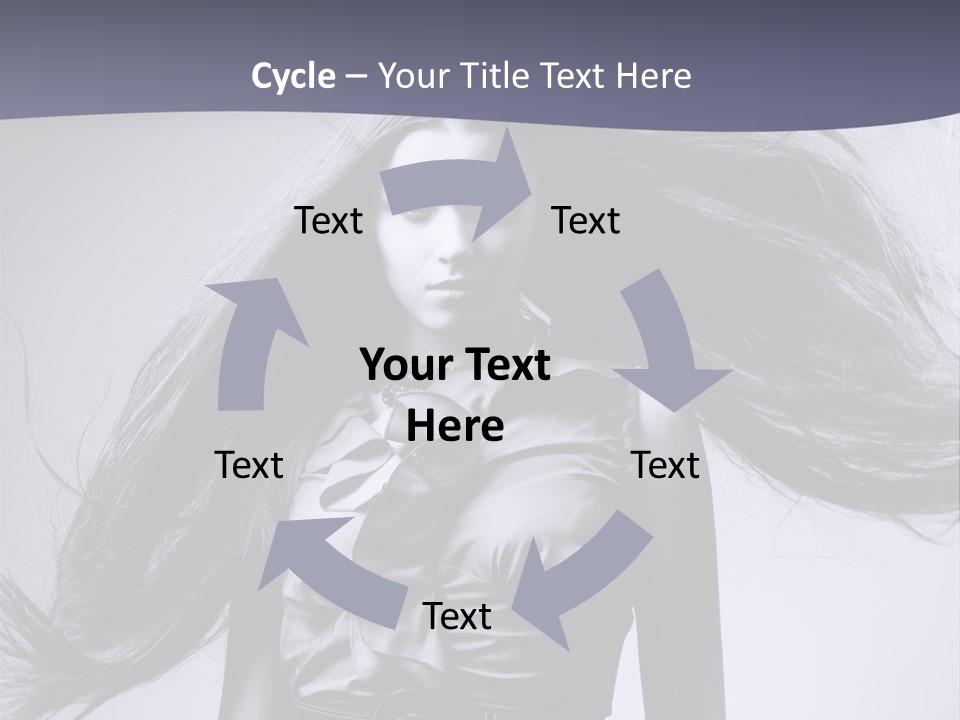 Sensuality Stylish Move PowerPoint Template