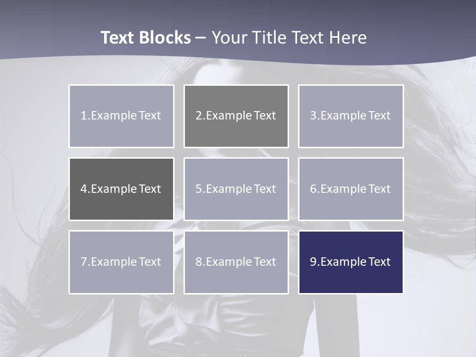 Sensuality Stylish Move PowerPoint Template