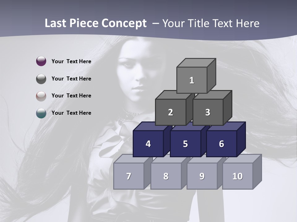 Sensuality Stylish Move PowerPoint Template