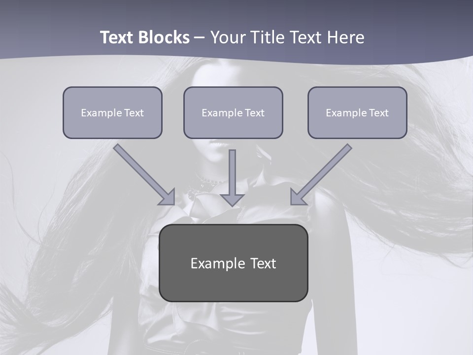 Sensuality Stylish Move PowerPoint Template