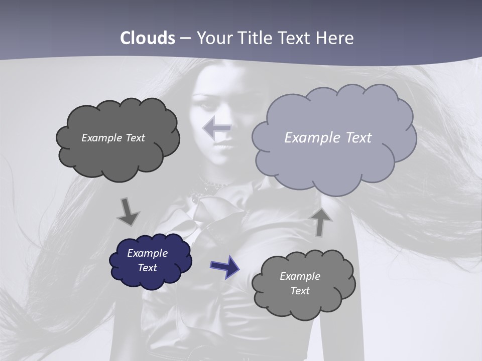 Sensuality Stylish Move PowerPoint Template