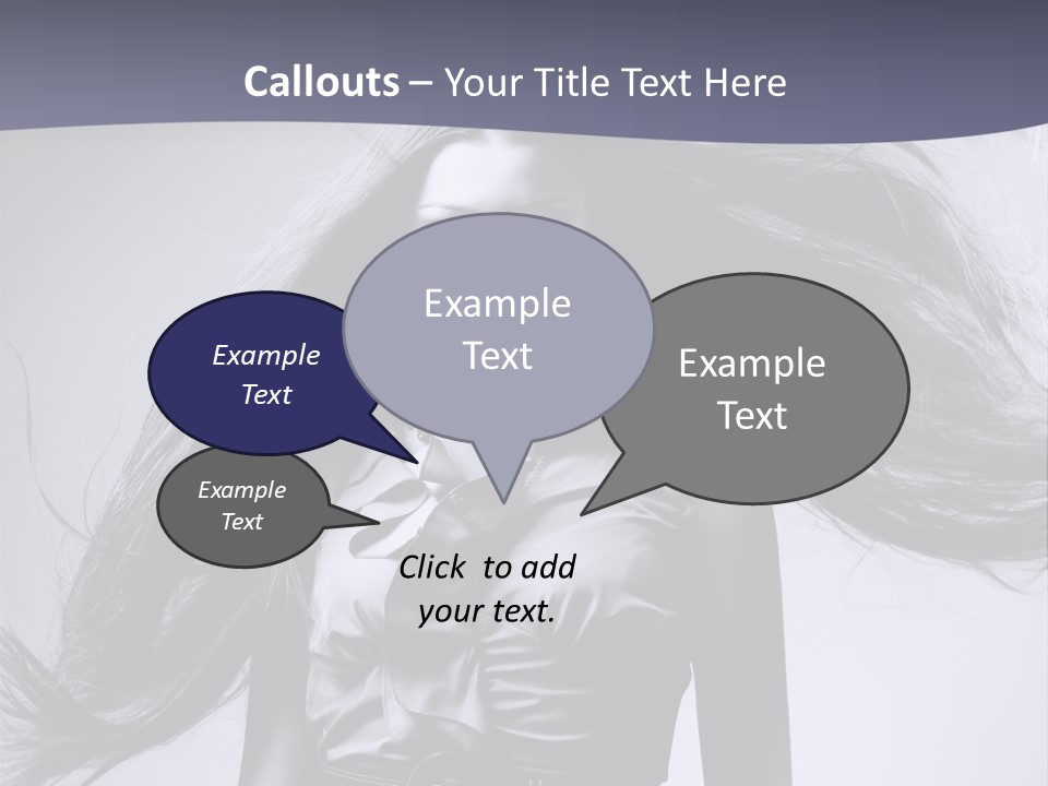 Sensuality Stylish Move PowerPoint Template