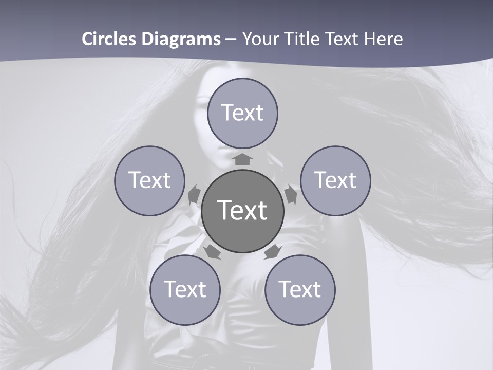 Sensuality Stylish Move PowerPoint Template