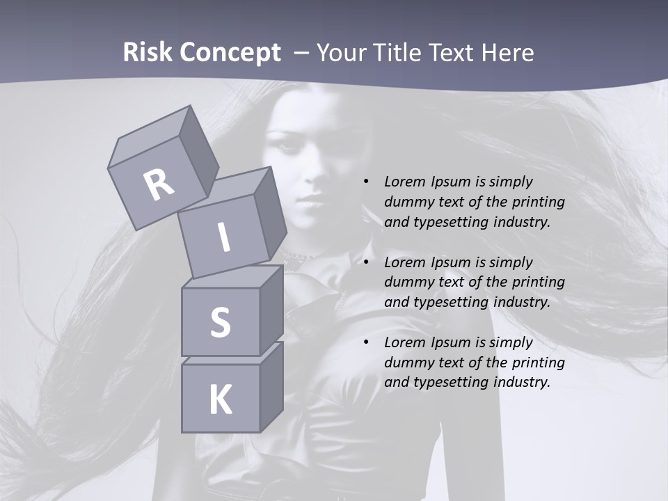 Sensuality Stylish Move PowerPoint Template