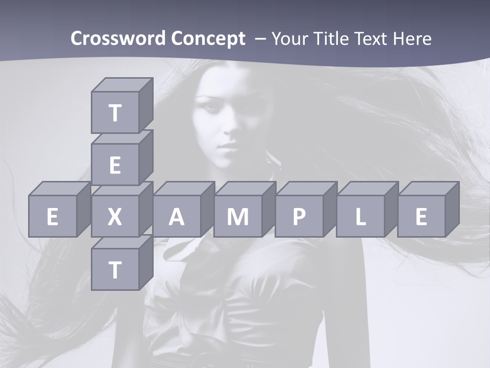 Sensuality Stylish Move PowerPoint Template