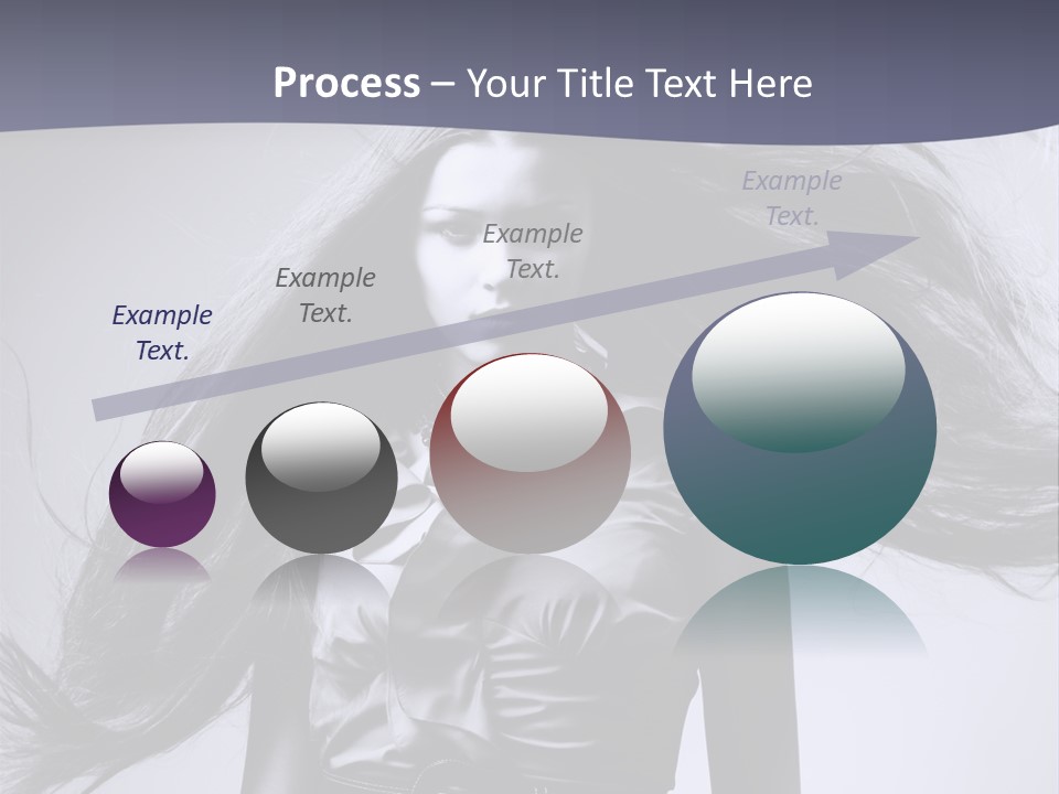 Sensuality Stylish Move PowerPoint Template