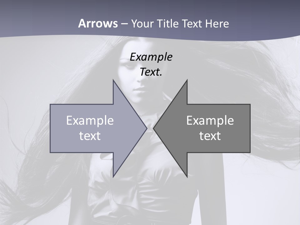 Sensuality Stylish Move PowerPoint Template