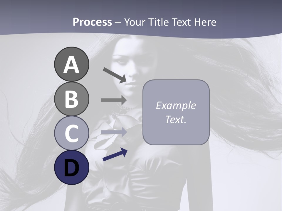 Sensuality Stylish Move PowerPoint Template