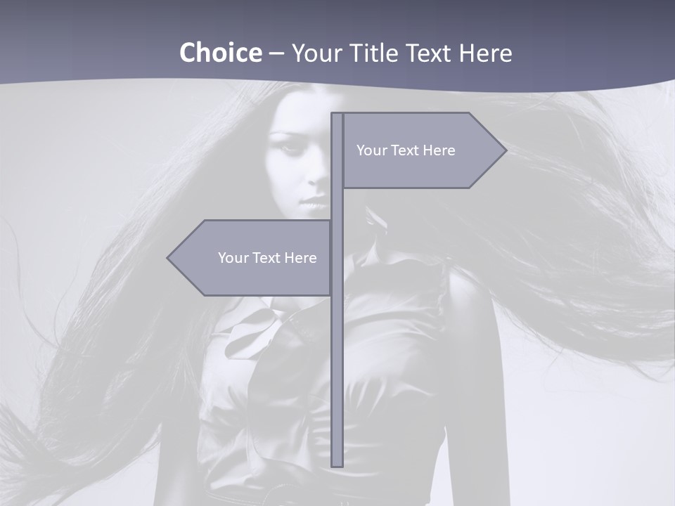 Sensuality Stylish Move PowerPoint Template